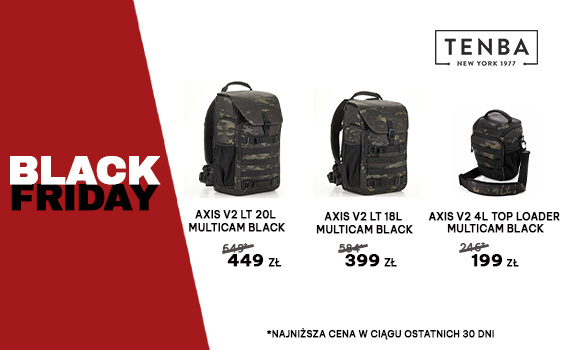Marka Tenba na Black Friday